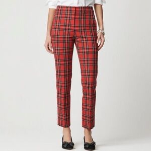 NEW J. Crew Tartan Plaid Trousers